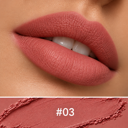 Matte Brown Lipstick, Suitable for All Skin Types