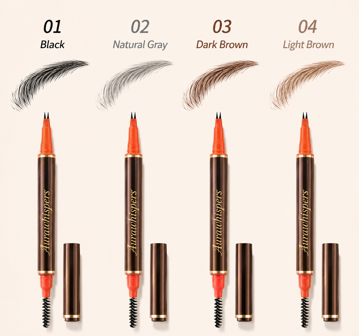 Last Day Buy 1 Get 1 Free✨Aurawhispers 2-Tip UltraFine Pen - Eyebrows