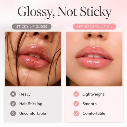 Last Day Buy 1 Get 1 Free ✨ storvokio Apple Lip Oil |Glossy Lip Stain, Tinting & Long Lasting