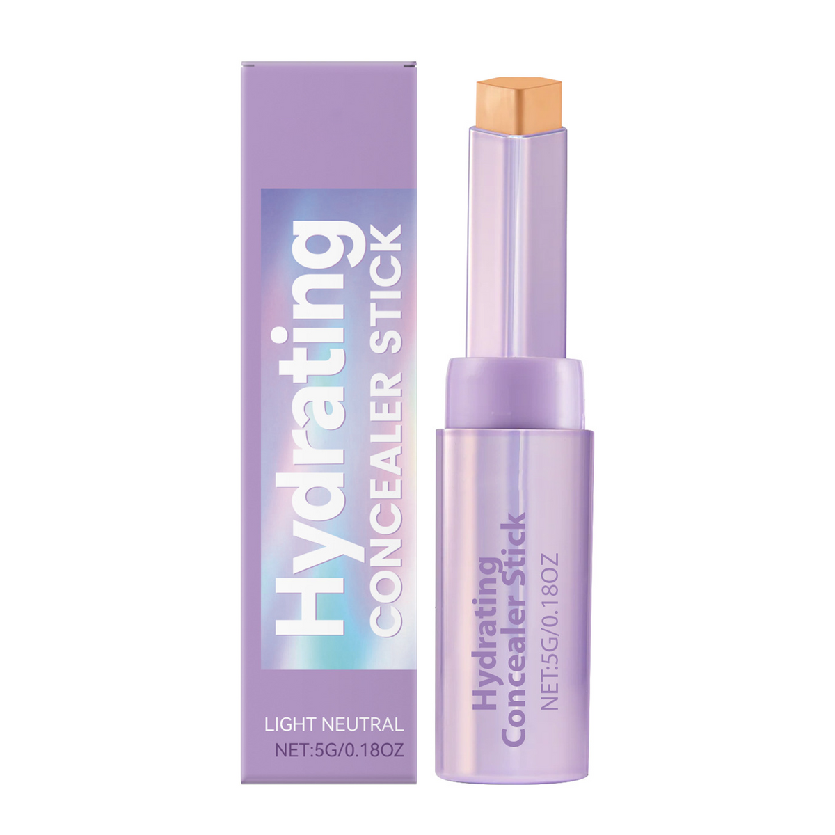💜 2-in-1 Hydrating Concealer & Contour Stick ✨ Creamy Blendable Coverage for a Flawless Natural Look