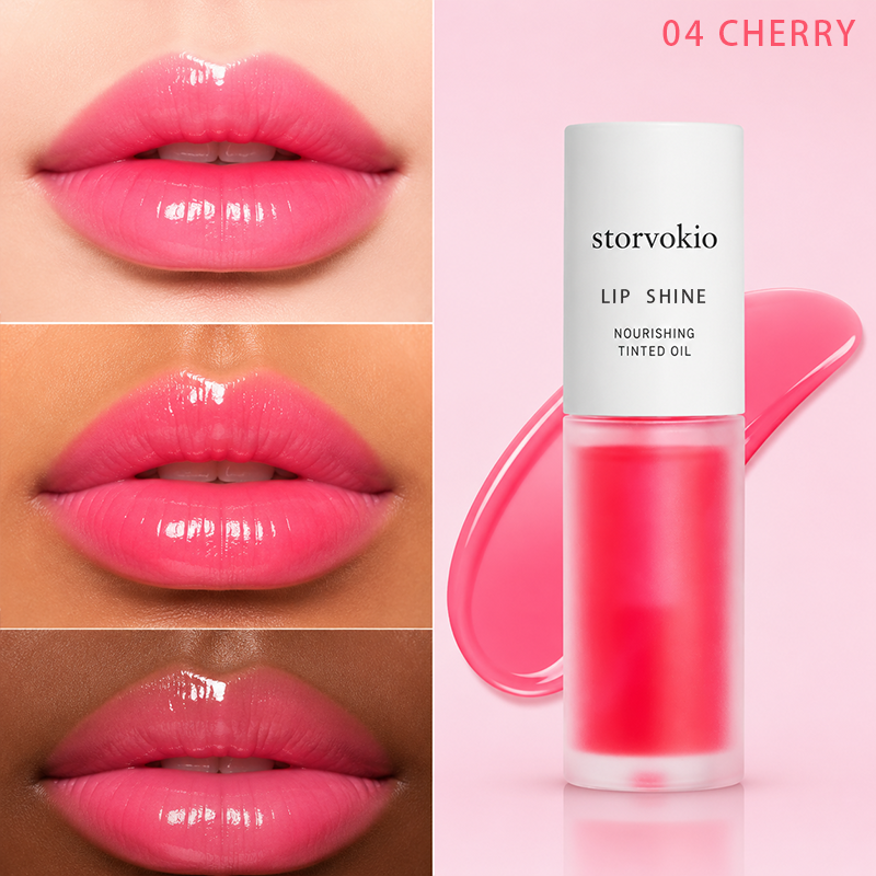 Last Day Buy 1 Get 1 Free ✨ storvokio Apple Lip Oil |Glossy Lip Stain, Tinting & Long Lasting