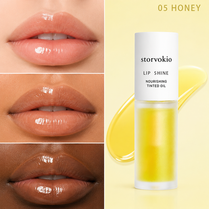 Last Day Buy 1 Get 1 Free ✨ storvokio Apple Lip Oil |Glossy Lip Stain, Tinting & Long Lasting
