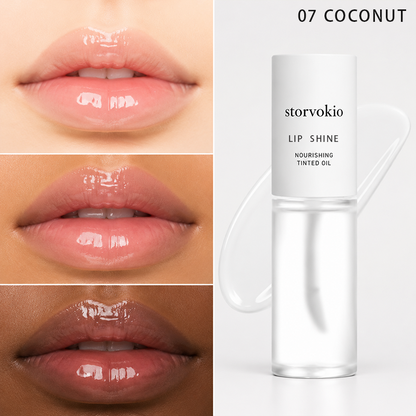 Last Day Buy 1 Get 1 Free ✨ storvokio Apple Lip Oil |Glossy Lip Stain, Tinting & Long Lasting